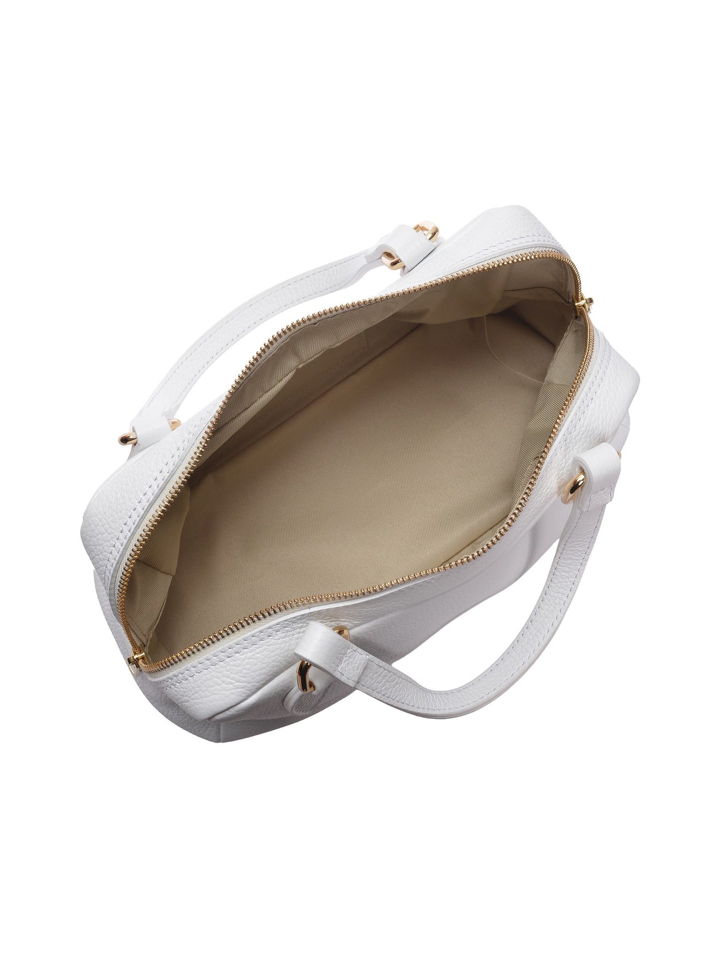 Roberta M Handbag RM 1007T – Handtasche aus echtem Leder, Hergestellt in Italien