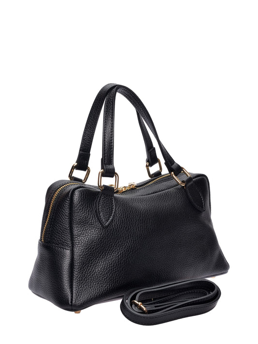 Roberta M Handbag RM 1007T – Handtasche aus echtem Leder, Hergestellt in Italien