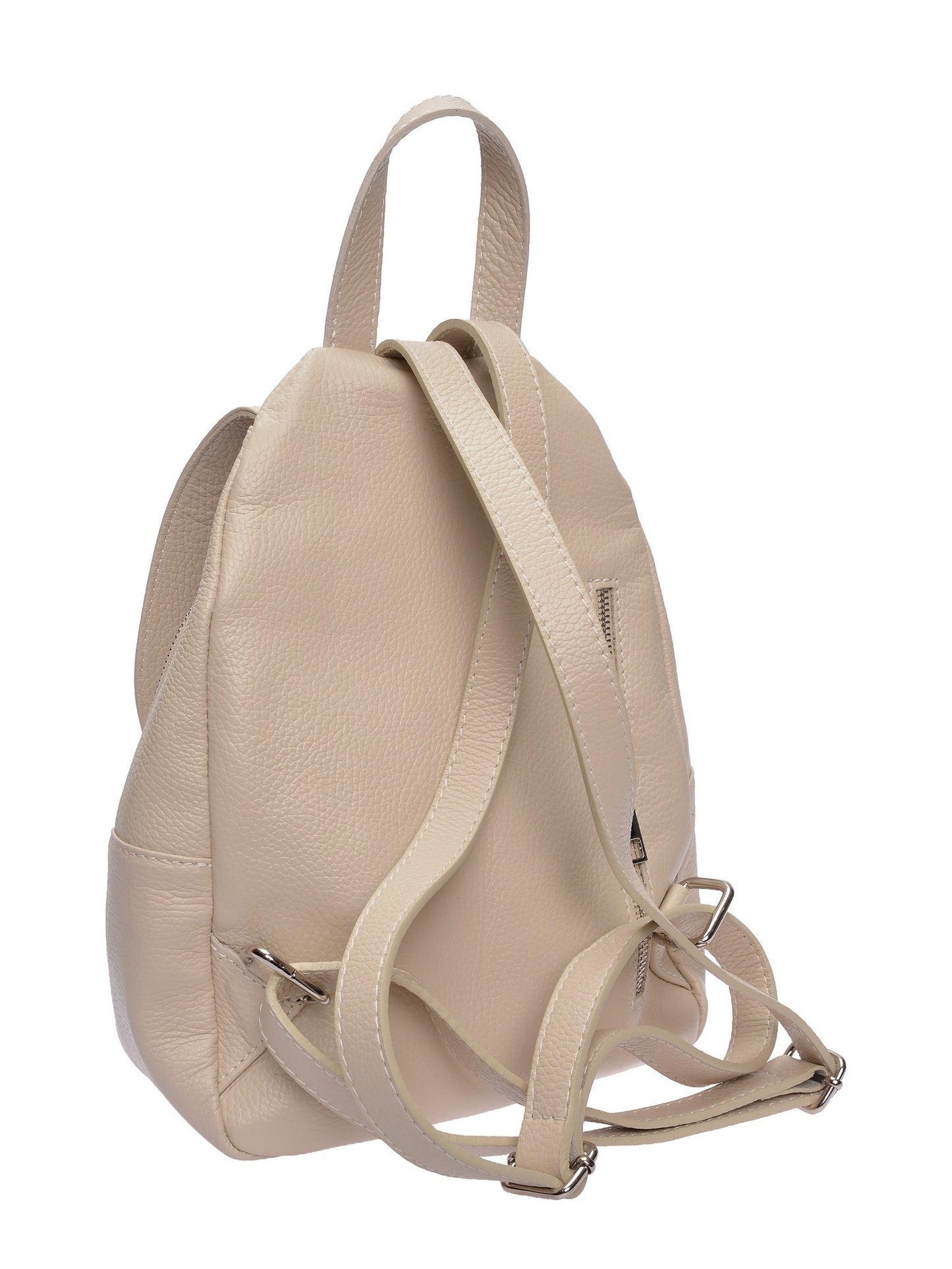 Roberta M Backpack RM 113 – Rucksack aus echtem Leder, Hergestellt in Italien