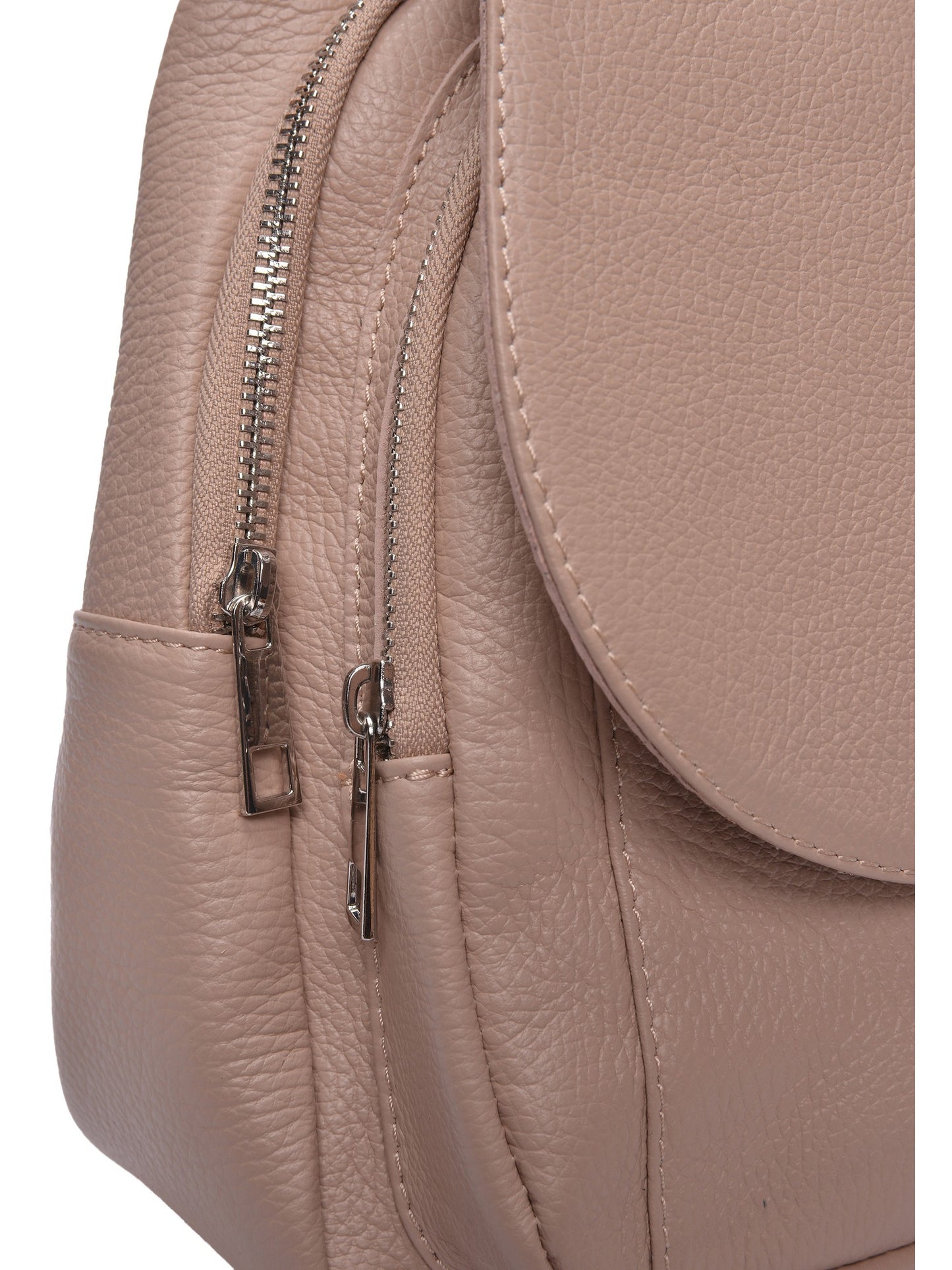 Roberta M Backpack RM 113 – Rucksack aus echtem Leder, Hergestellt in Italien
