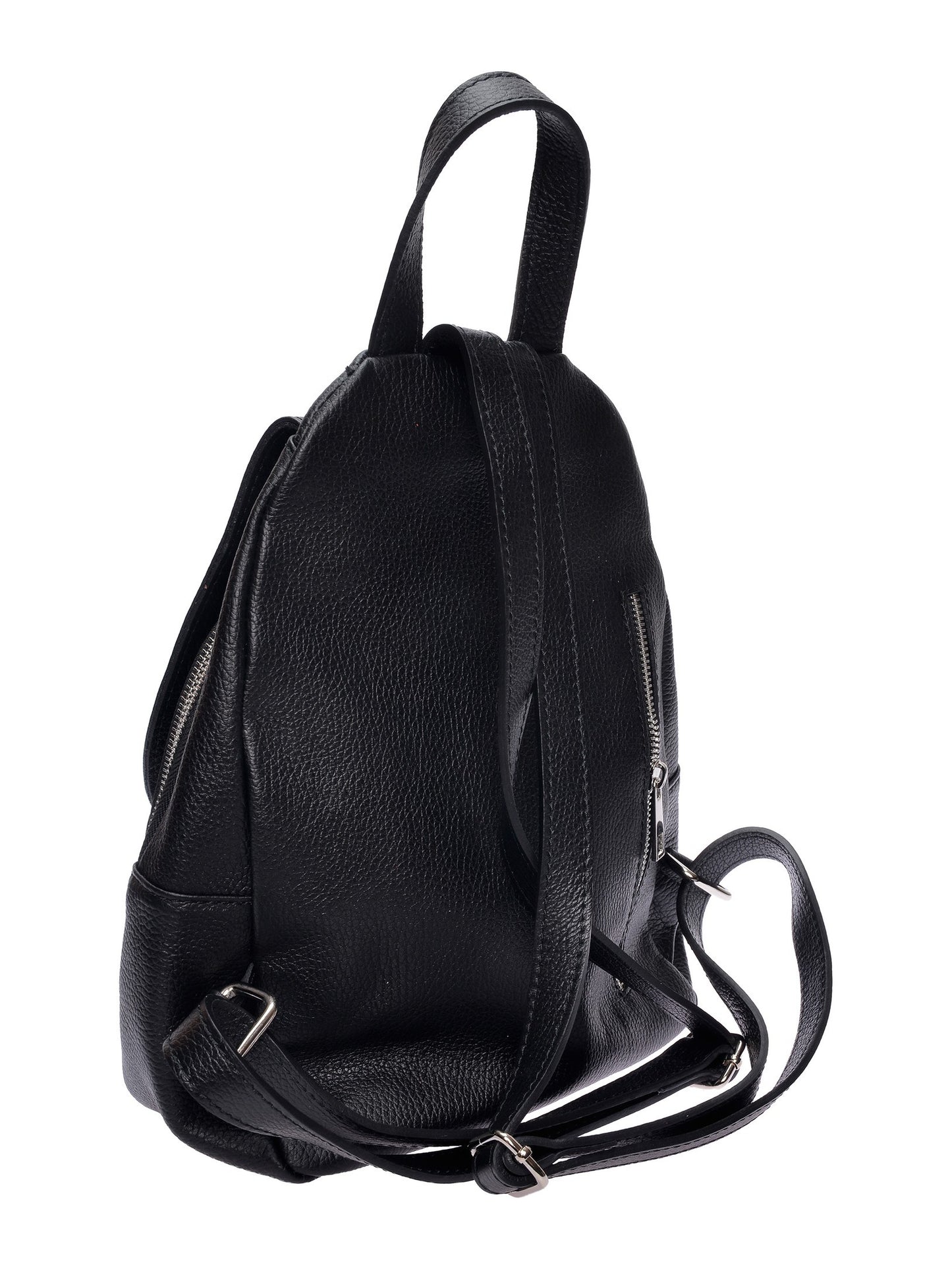 Roberta M Backpack RM 113 – Rucksack aus echtem Leder, Hergestellt in Italien