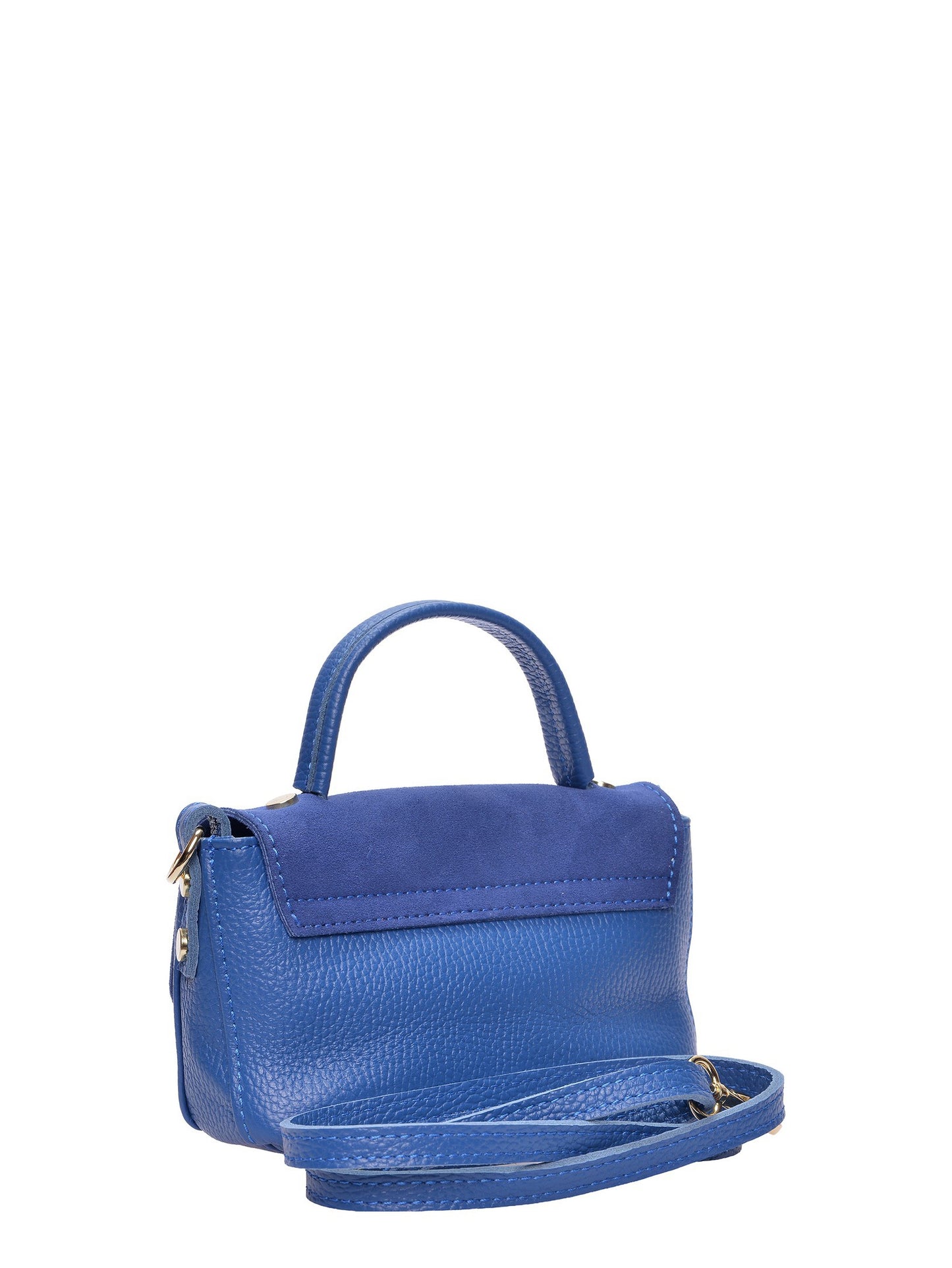 Roberta M Handbag RM 147T – Handtasche aus echtem Leder, Hergestellt in Italien