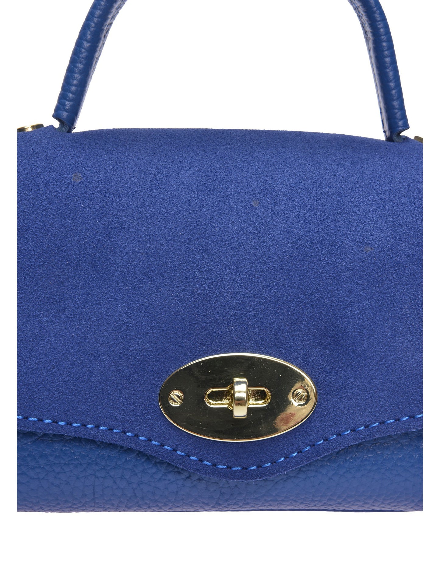 Roberta M Handbag RM 147T – Handtasche aus echtem Leder, Hergestellt in Italien