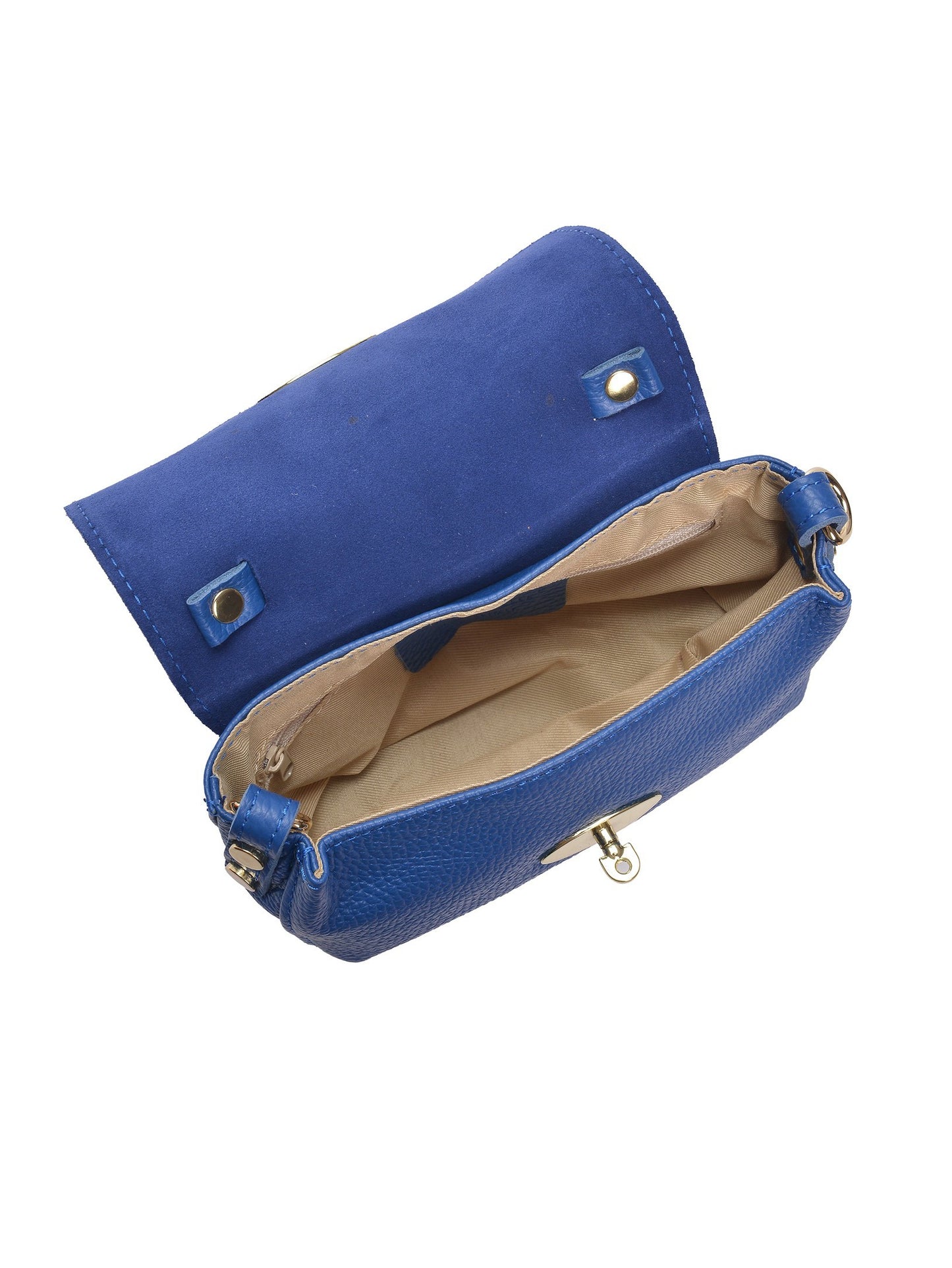 Roberta M Handbag RM 147T – Handtasche aus echtem Leder, Hergestellt in Italien