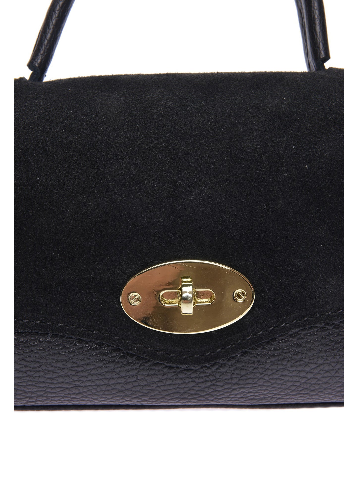 Roberta M Handbag RM 147T – Handtasche aus echtem Leder, Hergestellt in Italien