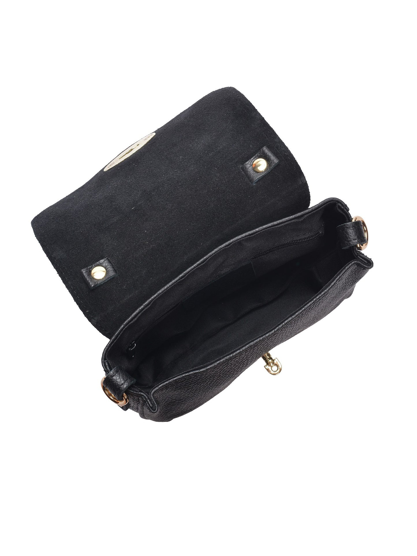 Roberta M Handbag RM 147T – Handtasche aus echtem Leder, Hergestellt in Italien