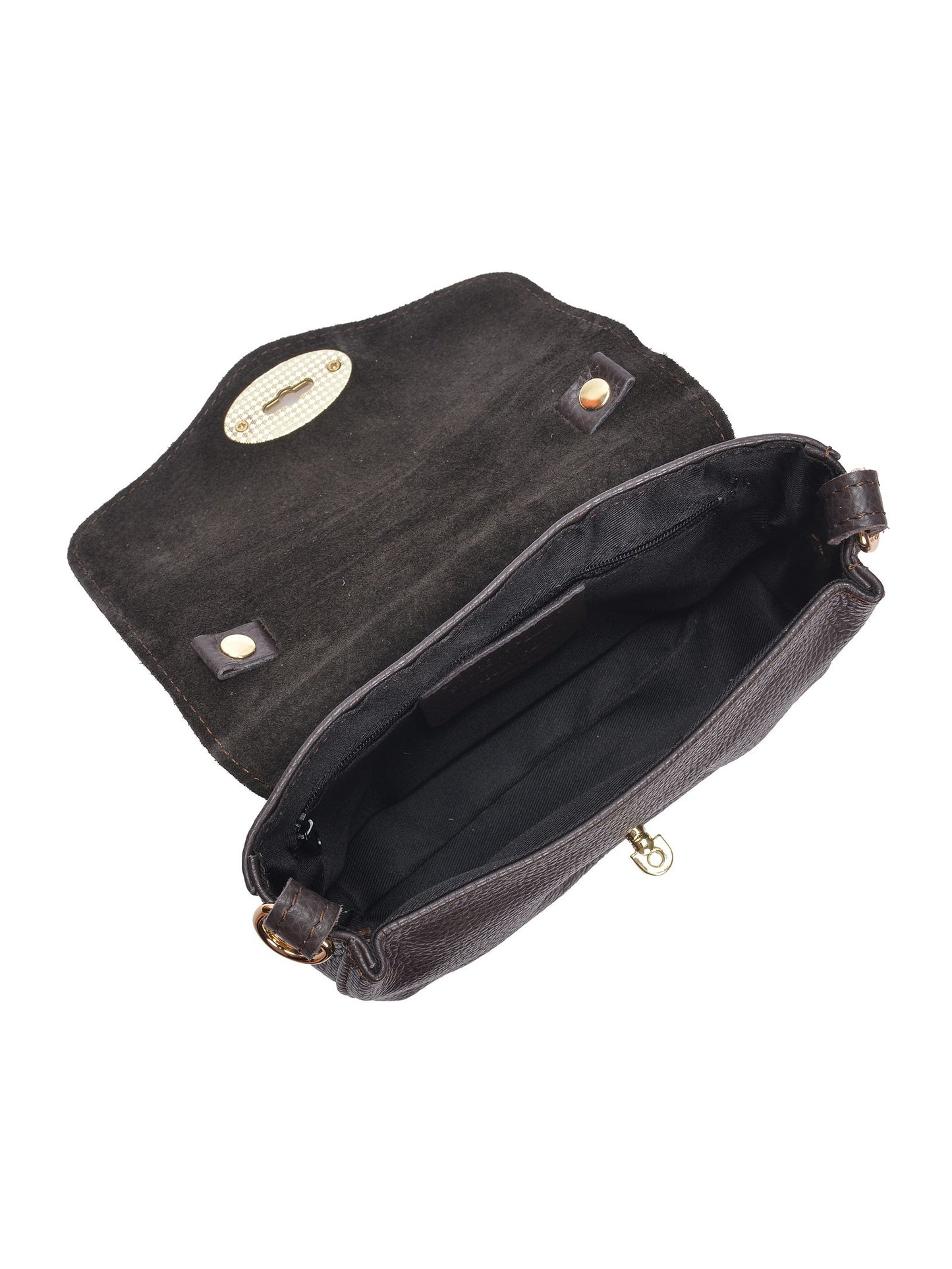 Roberta M Handbag RM 147T – Handtasche aus echtem Leder, Hergestellt in Italien