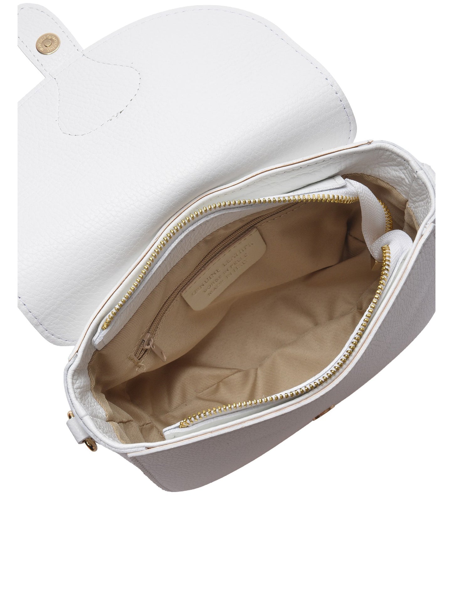Roberta M Shoulder Bag RM 148T – Handtasche aus echtem Leder, Hergestellt in Italien