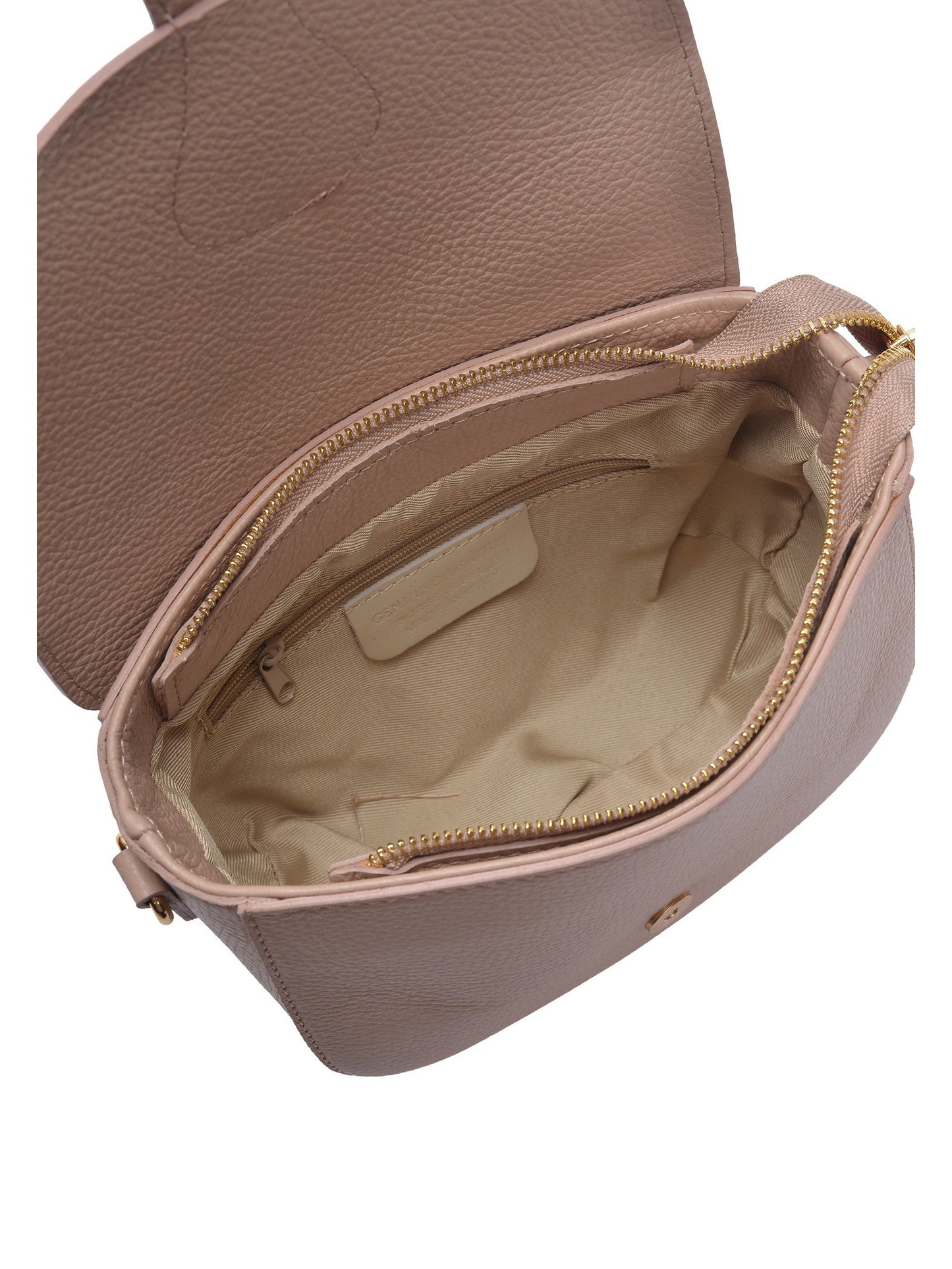 Roberta M Shoulder Bag RM 148T – Handtasche aus echtem Leder, Hergestellt in Italien