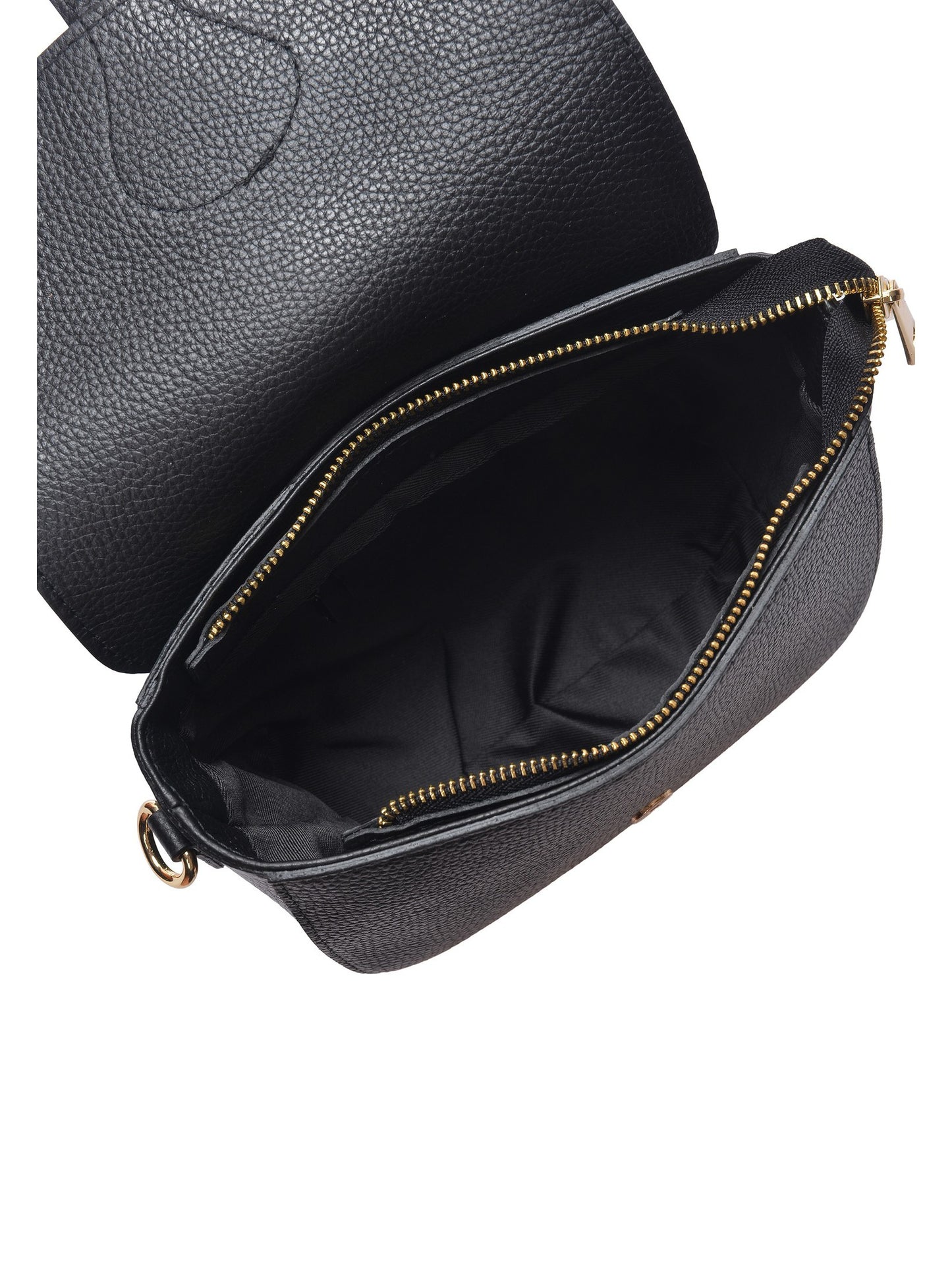 Roberta M Shoulder Bag RM 148T – Handtasche aus echtem Leder, Hergestellt in Italien