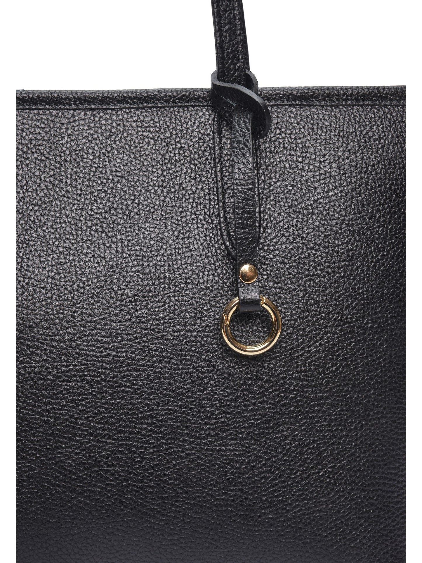 Roberta M Shoulder Bag RM 152T – Handtasche aus echtem Leder, Hergestellt in Italien