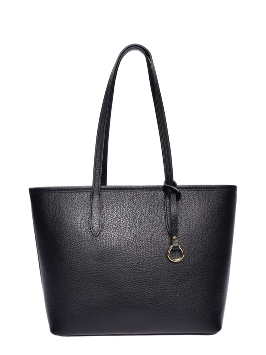 Roberta M Shoulder Bag RM 152T – Handtasche aus echtem Leder, Hergestellt in Italien