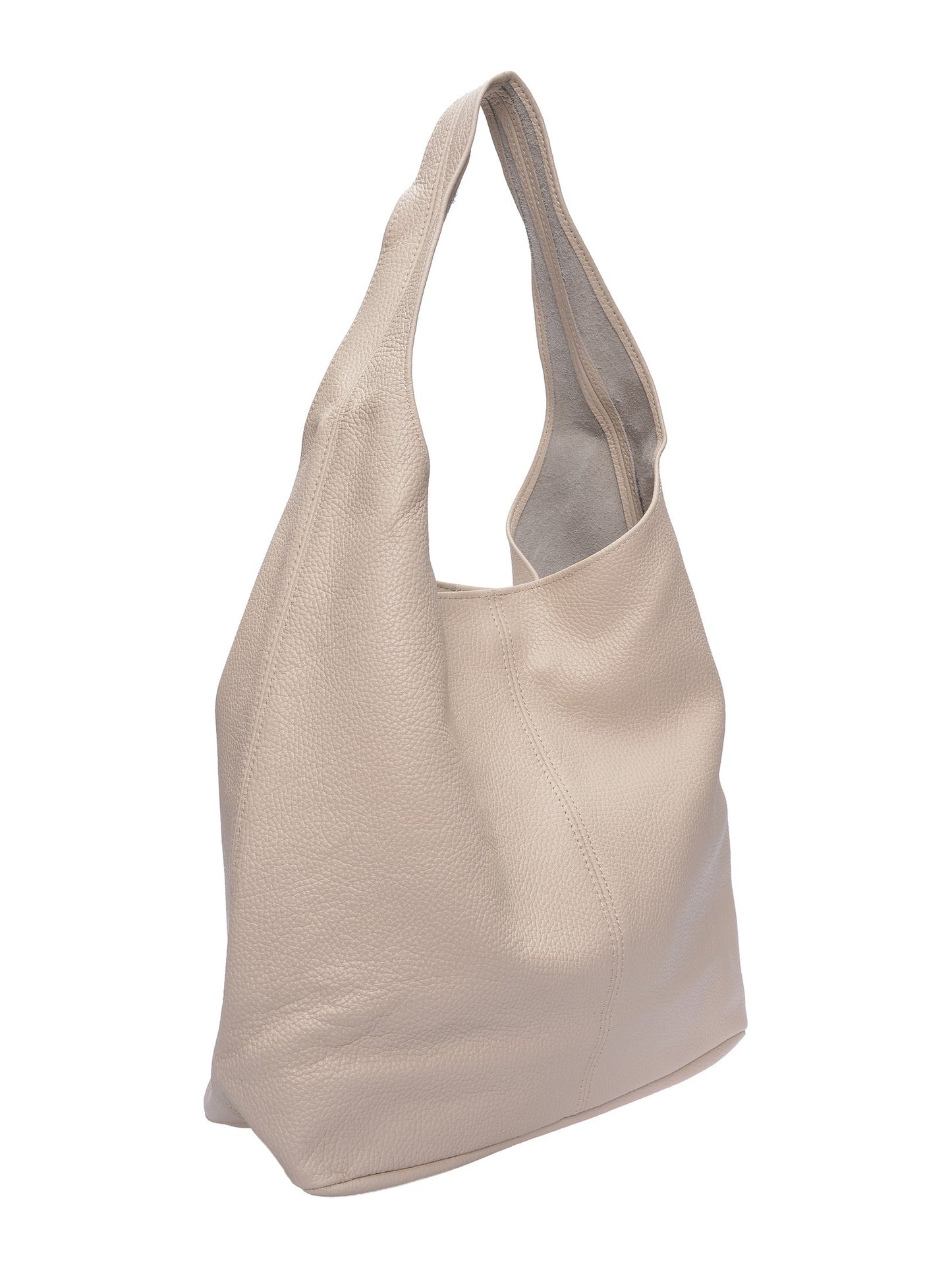 Roberta M Hobo Bag RM 155 – Handtasche aus echtem Leder, Hergestellt in Italien
