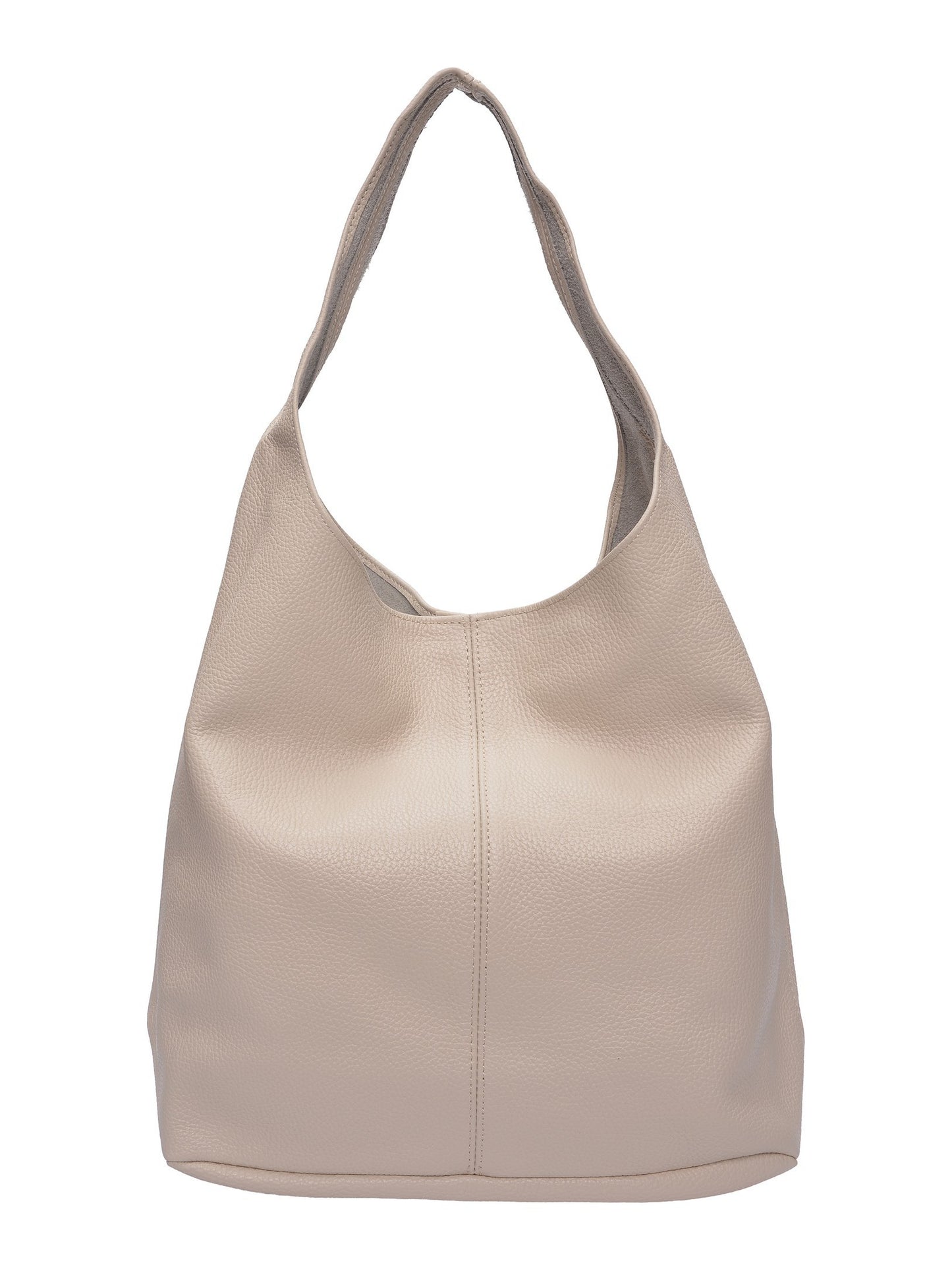Roberta M Hobo Bag RM 155 – Handtasche aus echtem Leder, Hergestellt in Italien