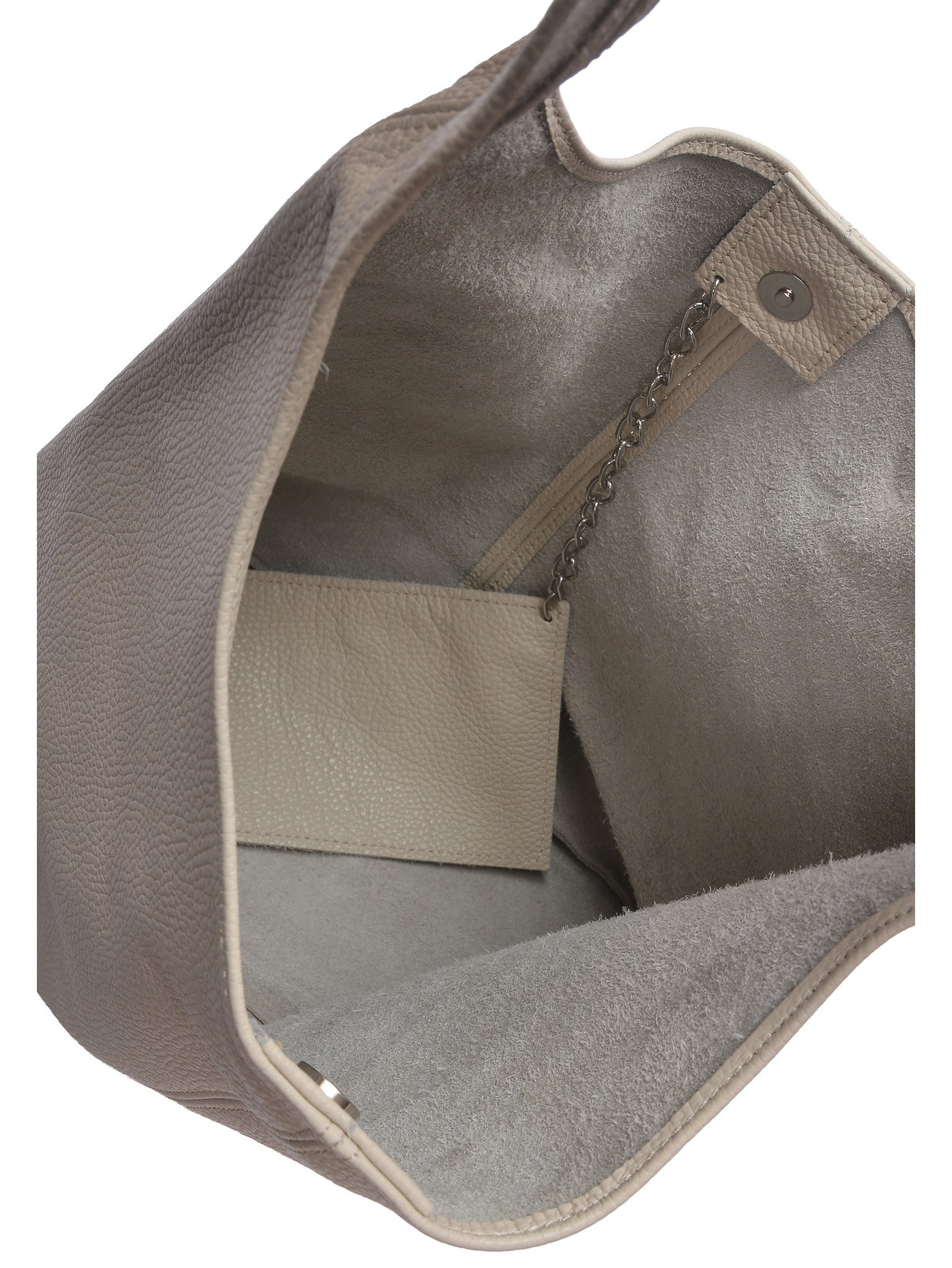Roberta M Hobo Bag RM 155 – Handtasche aus echtem Leder, Hergestellt in Italien