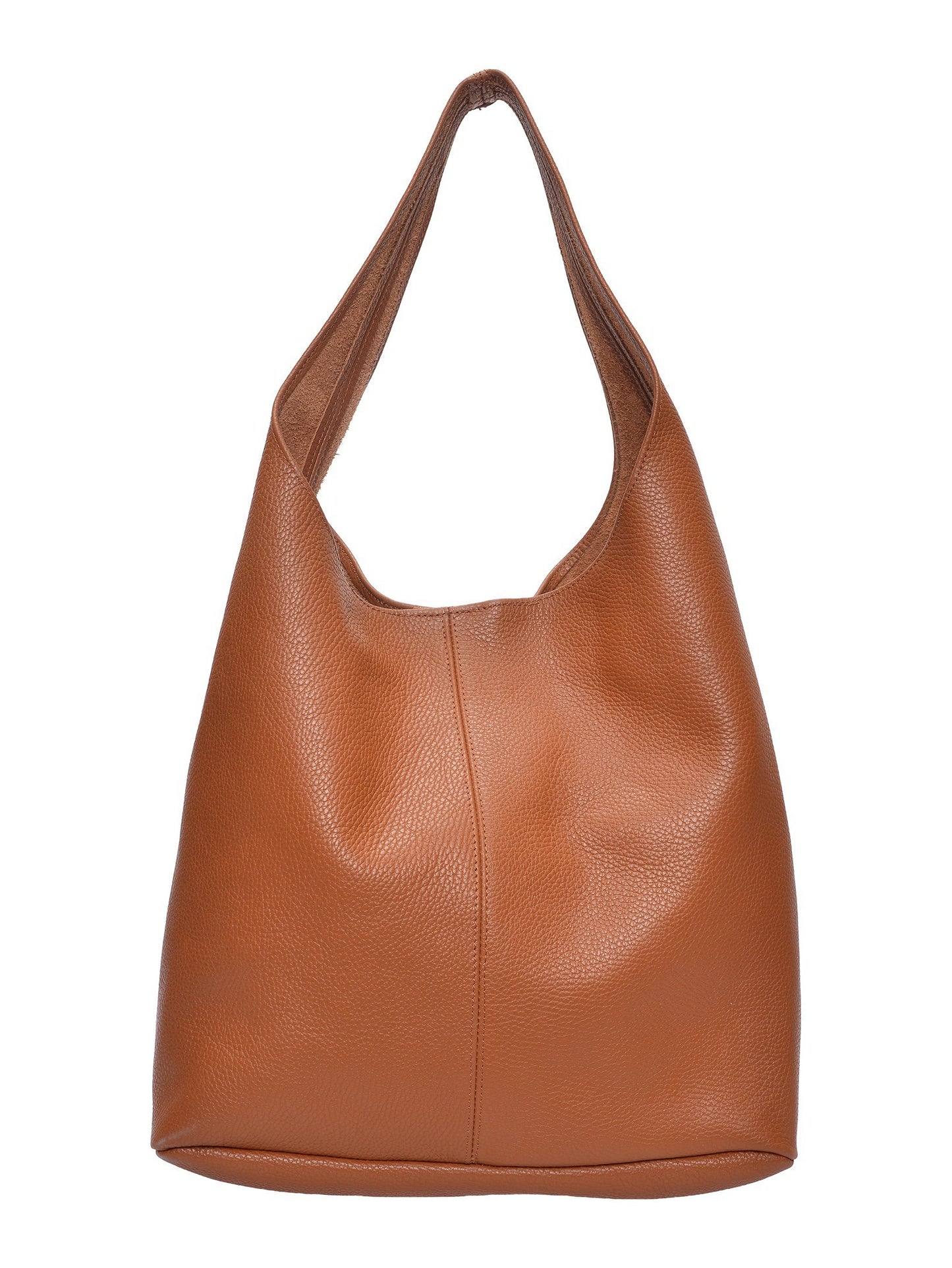Roberta M Hobo Bag RM 155 – Handtasche aus echtem Leder, Hergestellt in Italien