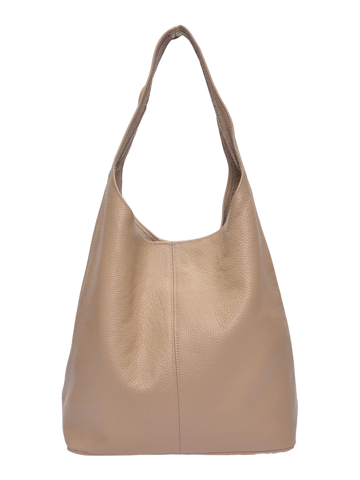 Roberta M Hobo Bag RM 155 – Handtasche aus echtem Leder, Hergestellt in Italien