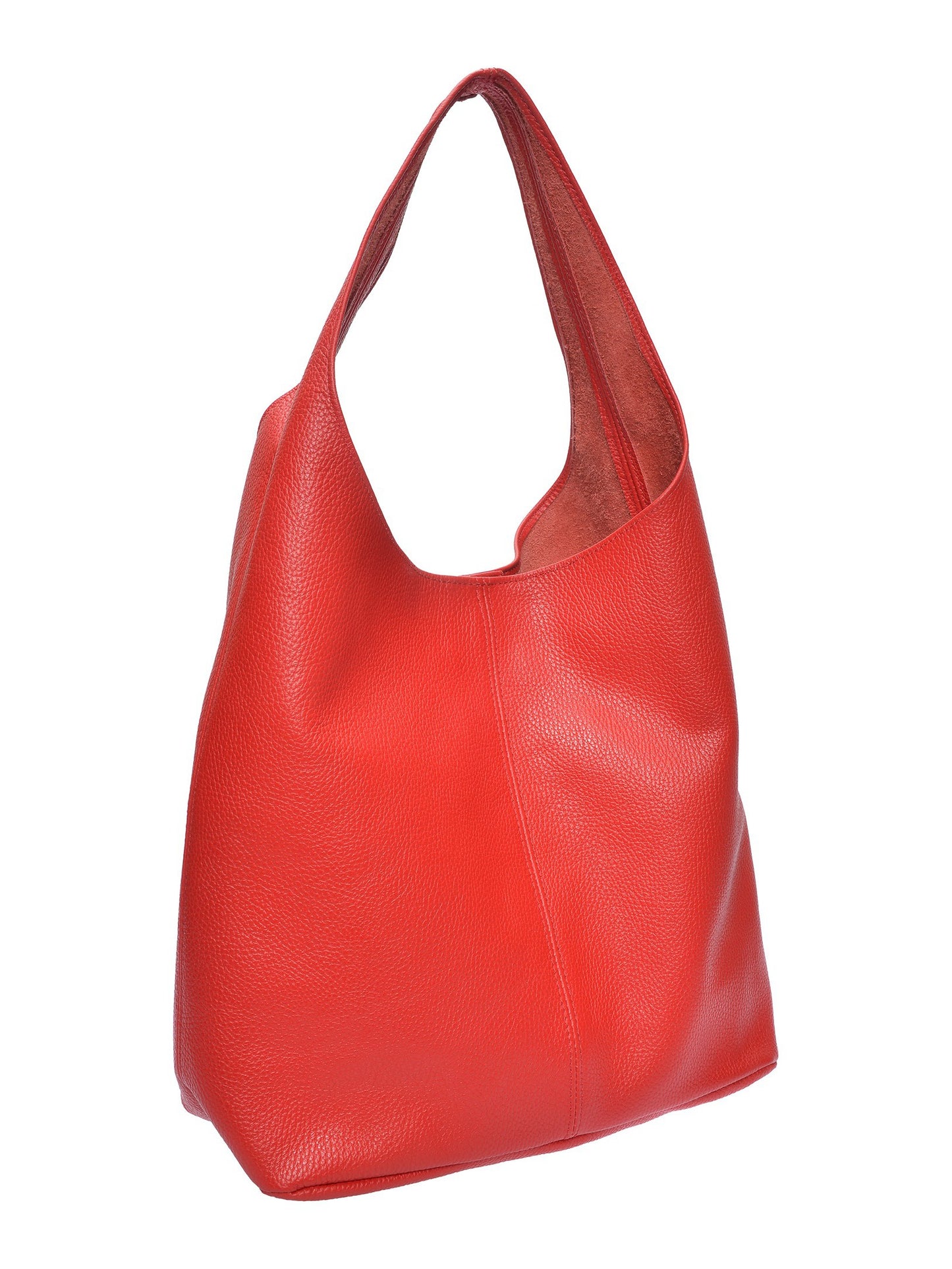 Roberta M Hobo Bag RM 155 – Handtasche aus echtem Leder, Hergestellt in Italien