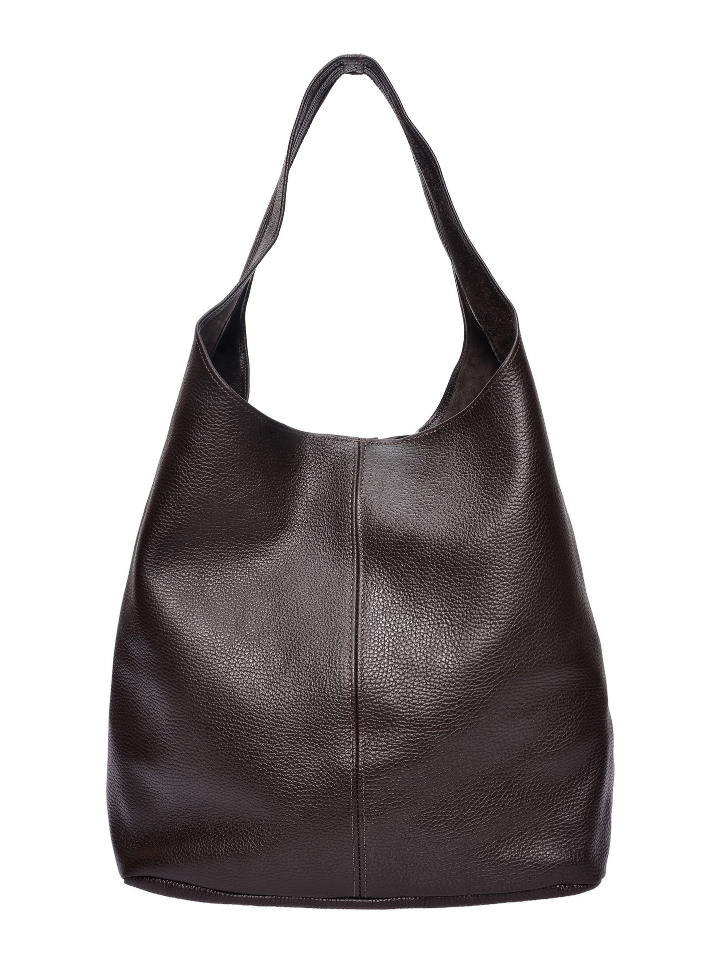 Roberta M Hobo Bag RM 155 – Handtasche aus echtem Leder, Hergestellt in Italien