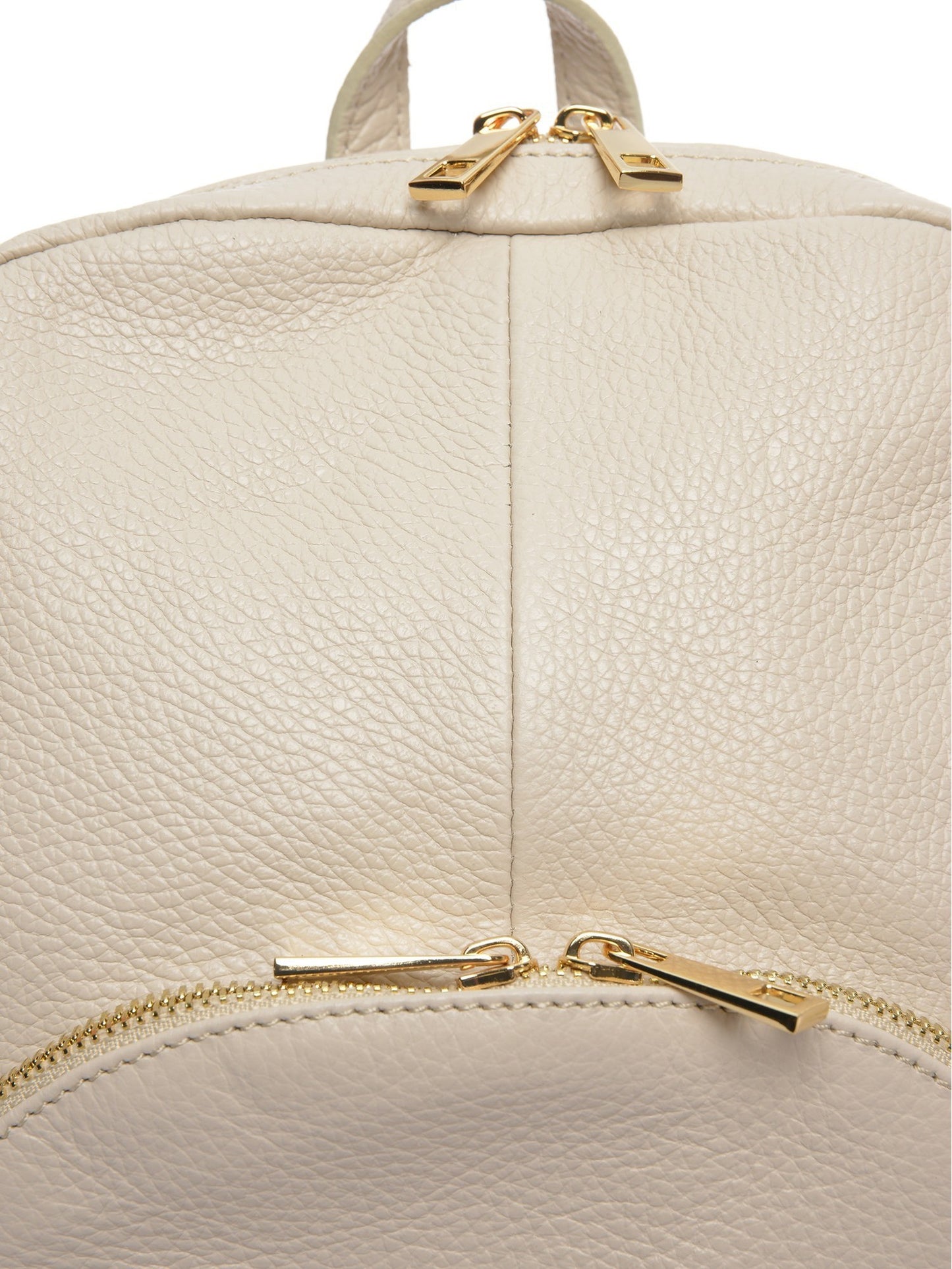 Roberta M Backpack RM 1952T – Rucksack aus echtem Leder, Hergestellt in Italien