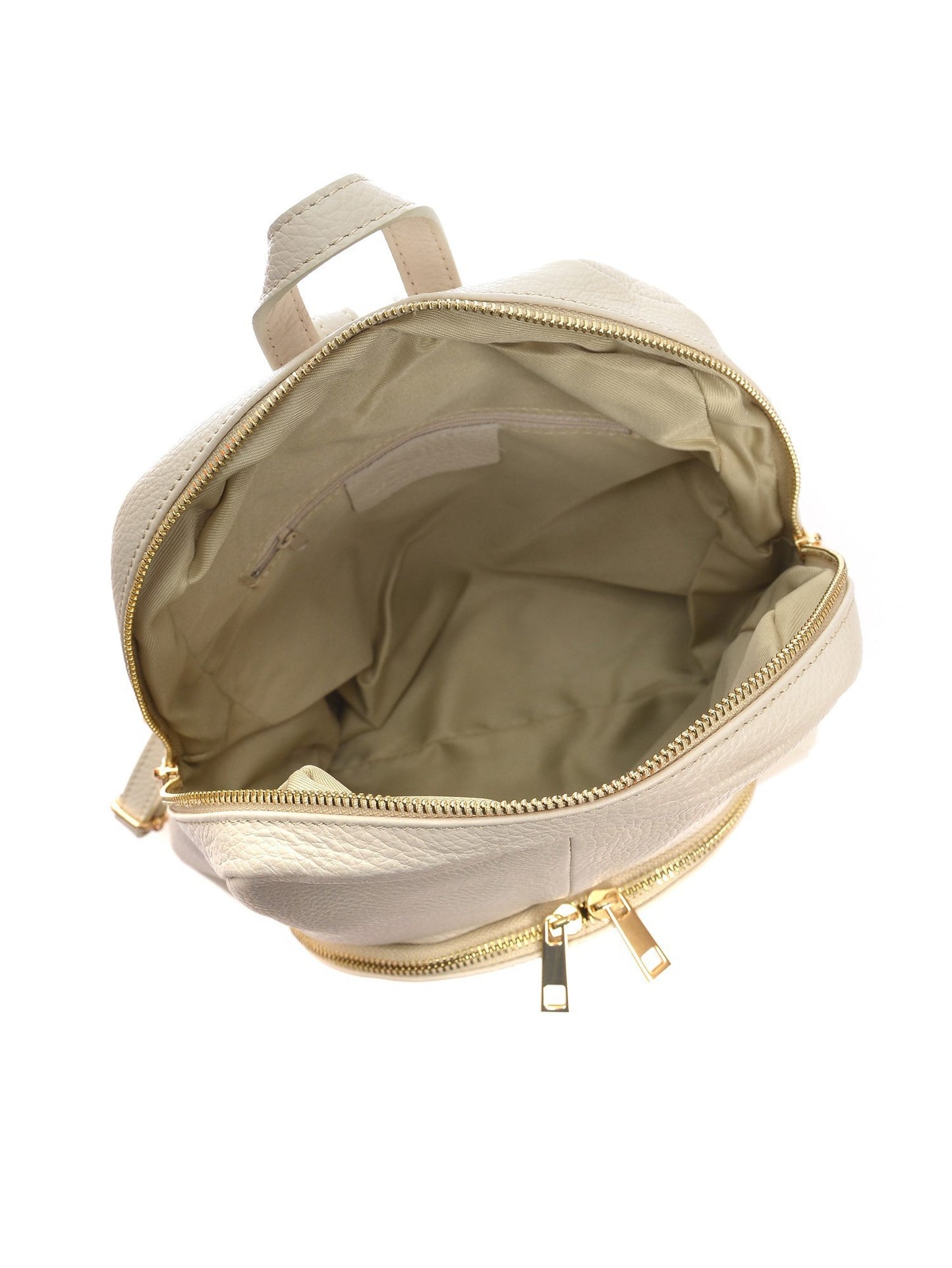 Roberta M Backpack RM 1952T – Rucksack aus echtem Leder, Hergestellt in Italien