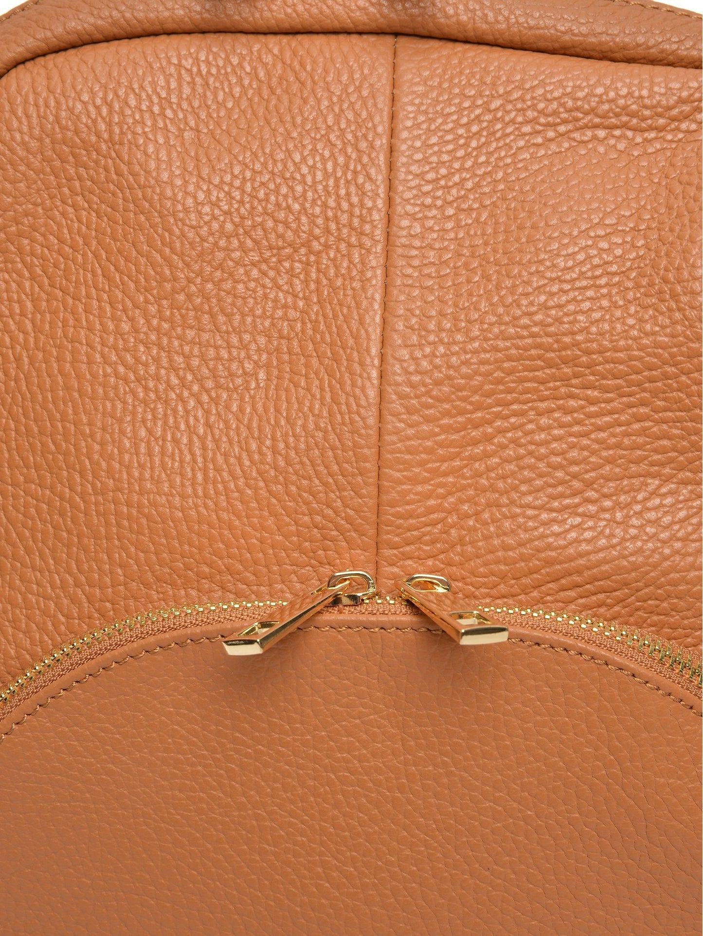 Roberta M Backpack RM 1952T – Rucksack aus echtem Leder, Hergestellt in Italien