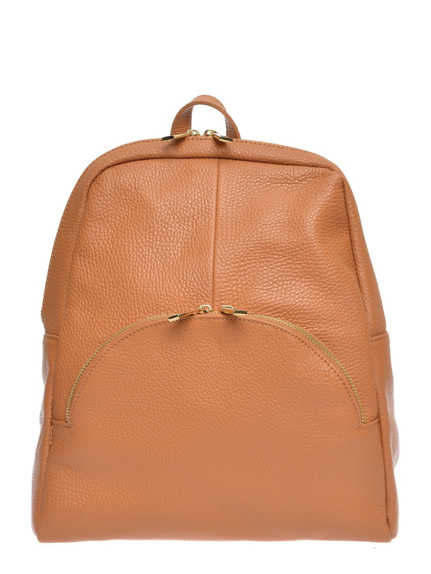 Roberta M Backpack RM 1952T – Rucksack aus echtem Leder, Hergestellt in Italien