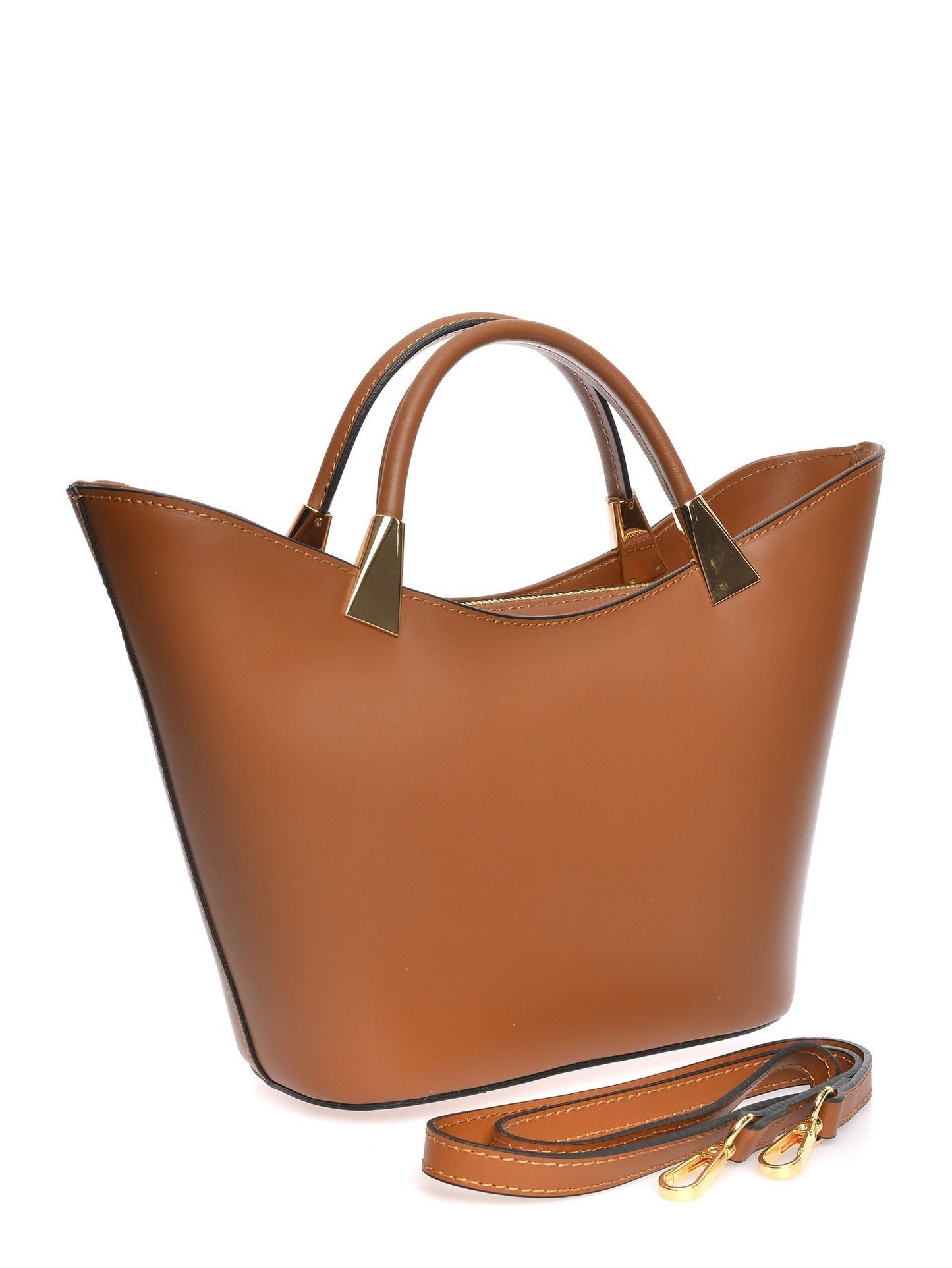 Roberta M Tote Bag RM 3148 – Handtasche aus echtem Leder, Hergestellt in Italien