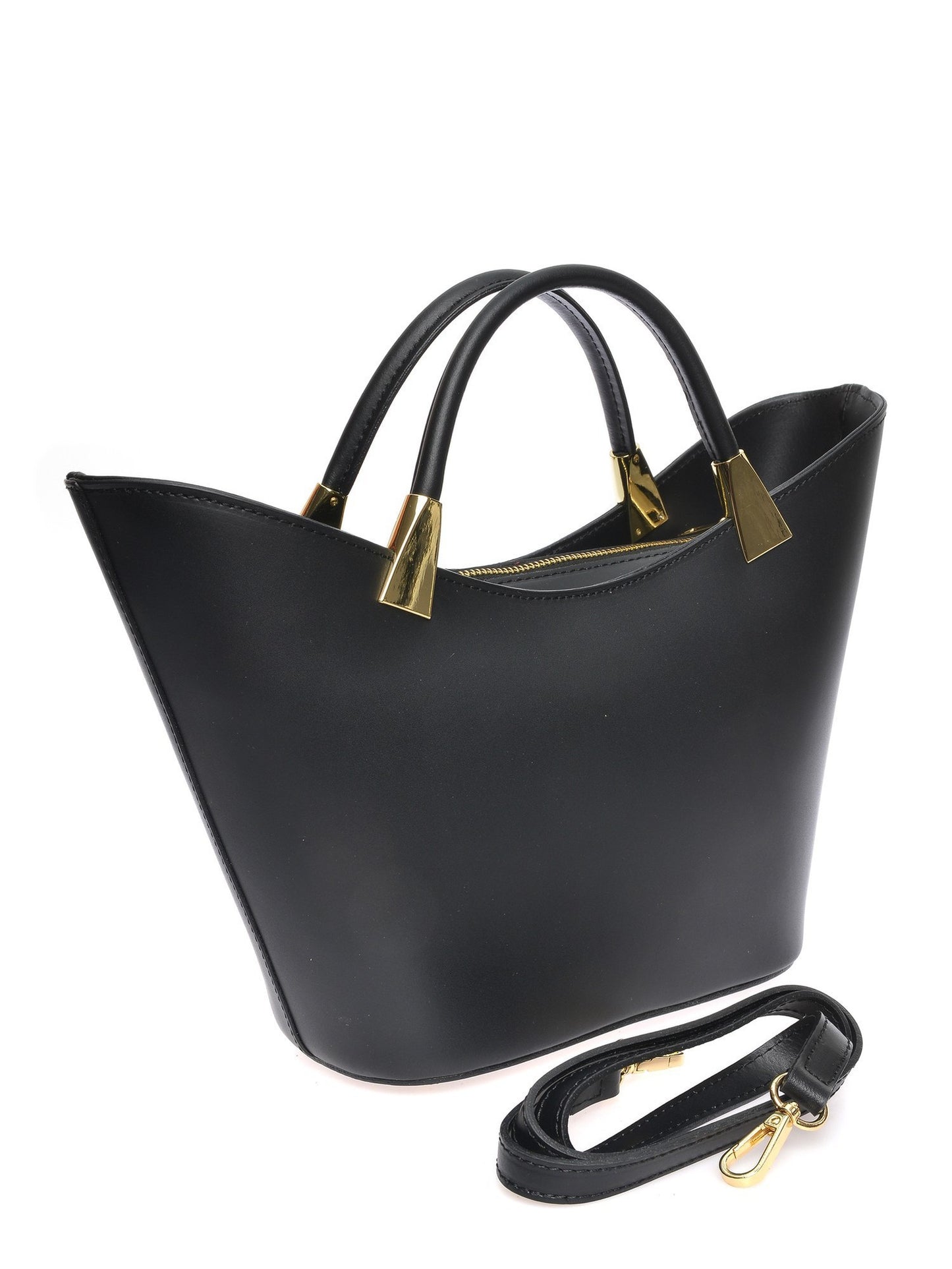 Roberta M Tote Bag RM 3148 – Handtasche aus echtem Leder, Hergestellt in Italien