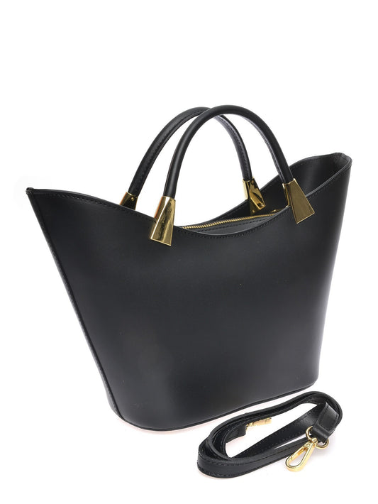 Roberta M Tote Bag RM 3148 – Handtasche aus echtem Leder, Hergestellt in Italien