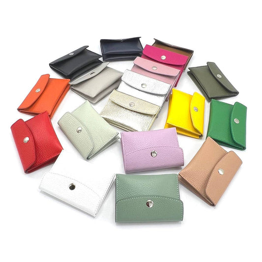 Echtes Lederportemonnaie, Hergestellt in Italien, Art. PO02