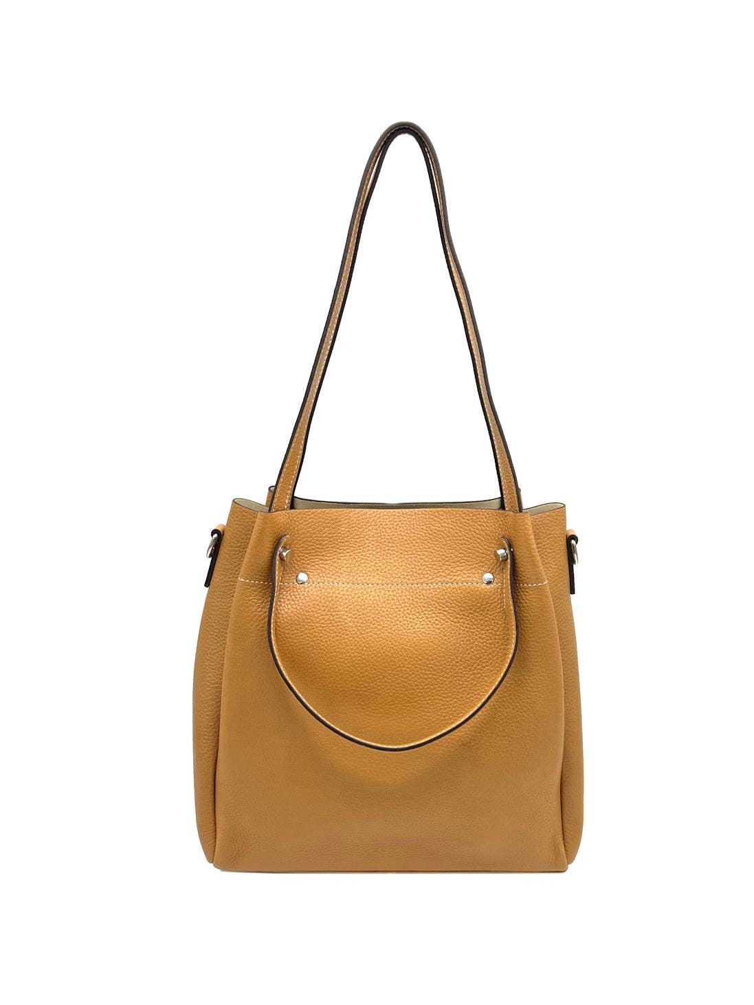 Damen Schultertasche aus echtem Leder, Hergestellt in Italien, Art. 2402NEW