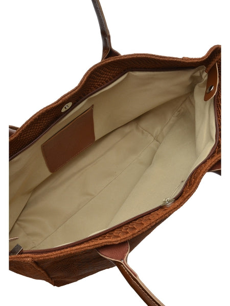 Anna Luchini Tote Bag - MARRONE